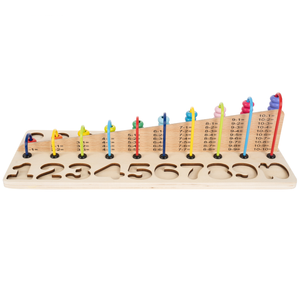 Alta calidad <span class=keywords><strong>de</strong></span> los niños Montessori juego bebé número Abacus <span class=keywords><strong>de</strong></span> paño del bebé almohada del bebé apaciguar toalla/babero zapatos - Product Image 2
