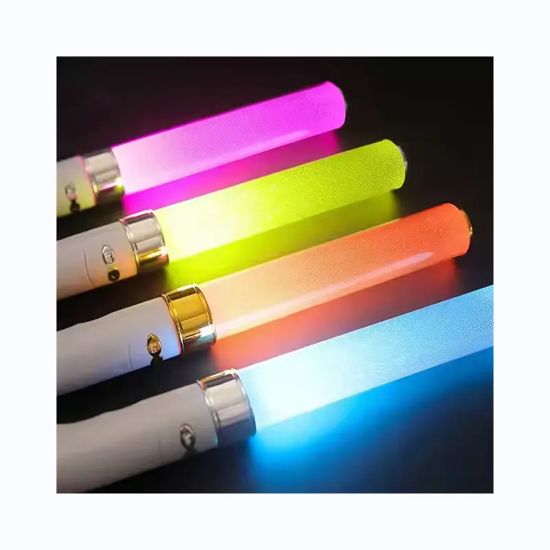 Venta directa de fábrica de alta calidad concierto led light stick Halloween glow stick pilas LED stick luces