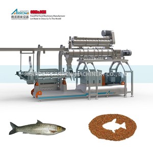 Equipo de Extrusión de Alimentos Acuáticos Industriales, Maquinaria Automática de Procesamiento de Pellets de Alimentos para Peces para la Fabricación de Alimentos Acuáticos Flotantes - Product Image 1