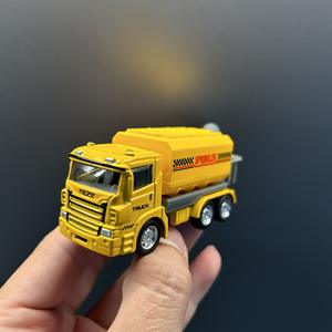 Coche de aleación 1:64 para niños, modelo fundido a presión, figura 100, juguete deslizante, ingeniería de Metal, Escena de tráfico de ciudad, juguete para niño - Product Image 3