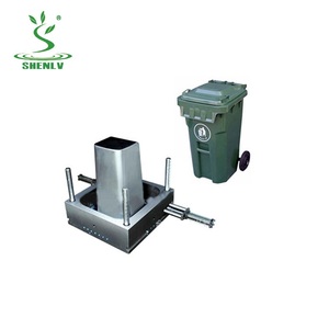 Cubo de basura de plástico de gran tamaño para puerta exterior, molde de inyección de plástico para basura - Product Image 4