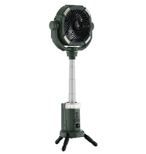 Ventiladores Portáteis 3 em 1 Recarregáveis, Ventilador com Bateria de 20000mAh com Luz e Controle Remoto para Carro, Interior, Exterior, Viagens, Local de Trabalho - Product Image 1