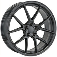 Jantes de piste en alliage d'aluminium forgé monobloc 19-20" OZ Strema GT 5x114.3/112/120 à 5 branches, concaves profondes en Y, légères