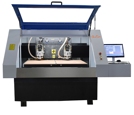 2 SPINDLE PCB DRILLING and ROUTING MACHINE