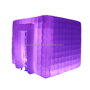 Cabina de Fotos Inflable con Iluminación LED de Colores, Cabina de Fotos Inflable con Luz, Adecuada para Eventos, <span class=keywords><strong>Alquiler</strong></span> para Fiestas, Decoración - Product Image 4