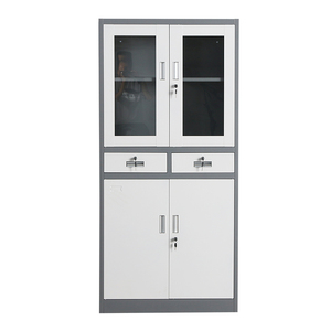 Armoire médicale d'hôpital en acier avec étagères, mobilier hospitalier, garantie 5 ans, moderne, 0,6 mm RAL - Product Image 6