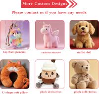 Aangepaste katoenen fruit otter pluche sleutelhanger Kawaii perzik watermeloen knuffeldier schattig tas hangertje cadeau school promotie