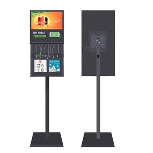 21.5inch báo Tạp Chí tầng đứng Android di động điện thoại di động sạc kiosk màn hình quảng cáo kỹ thuật số biển và hiển thị - Product Image 3