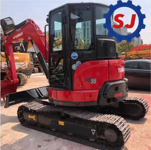 Mini Excavadora Usada en Venta, Yanmar 55 Vio55 Vio50 Vio40, Mini Excavadora de 5 Toneladas para Uso Comercial en China, Yanmar Vio55 - Product Image 2