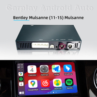 CZT-AUTO OEM ODM Adaptor Wireless CarPlay Android Auto Portabel dengan WiFi Terintegrasi untuk Mulsanne 2011-2015, Mirror Link, Peningkatan Radio