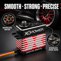 Servo de Dirección para Auto RC, 35KG, 210 Grados, Impermeable, Digital, sin Escobillas, Engranaje de Acero Inoxidable, Carcasa de Aluminio CNC, Alto Voltaje