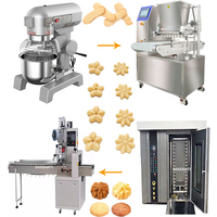 BAKENATI BNT-700A Machine automatique de dépose et de décoration de biscuits, Déposeuse de biscuits de la fortune, Machine à biscuits coupés au fil