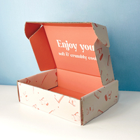 Logotipo personalizado de lujo naranja Paquete de comercio electrónico Embalaje de ropa Cajas de regalo Cajas de envío corrugadas extra grandes para ropa