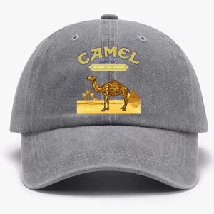 Cappellino da Baseball AliExpress Explosions Camel Trophy Vintage Lavabile 100% Cotone a 6 Pannelli Regolabile per Tutte le Stagioni con Stampa Old Daddy - Product Image 3