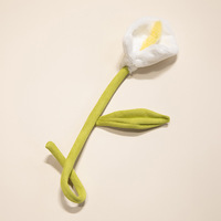 Ourson en peluche personnalisé OEM, plante en pot douce en polyester, décoration Saint-Valentin, vente en gros, faible MOQ, pour fleuristes