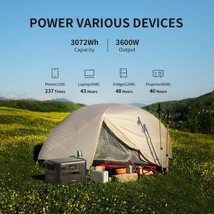 Petite station de génération d'énergie portable haute capacité 3600W pour activités industrielles, charge solaire - Product Image 4