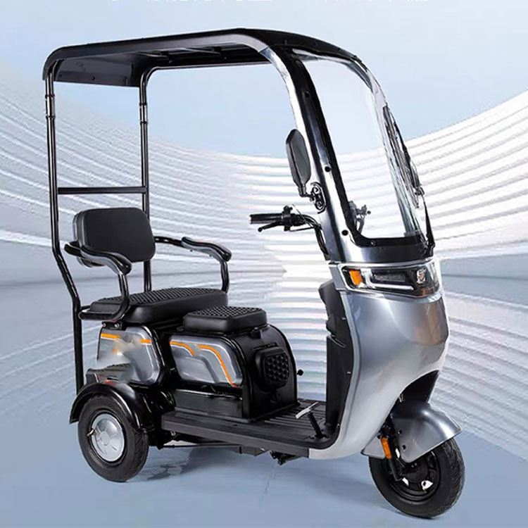 China Adult Electric Motorcycle  3 Wheel Electric Tricycles With Passenger Seat And Cargo