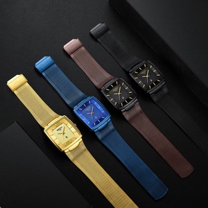 Drioshipping 2613 Reloj de Cuarzo Cronógrafo de Lujo para Hombre, Cuadrado, Delgado, con Malla, Personalizado OEM, Relojes de Pulsera Baratos, de Aleación y Cristal, Regalo Empresarial - Product Image 5