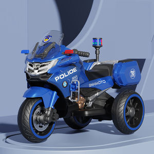 Moto Elettrica per Bambini 6V, Motocicletta della Polizia, Veicolo Elettrico per Bambini - Product Image 5