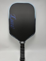 Raquette de pickleball en fibre de carbone Luzz Pro 4 Blue Blaze Inferno 2026, approuvée USAPA, haute qualité, 16 mm, portable, pour l'entraînement des enfants