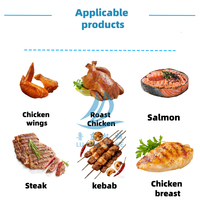 Ligne de transformation de poulet à haute efficacité et à rendement élevé pour divers produits, dotée de fonctions intégrées de cuisson à la vapeur et de cuisson au four