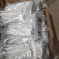 En stock, mèche de cire enduite écologique de haute qualité en coton naturel sans fumée pour la fabrication de bougies à faire soi-même