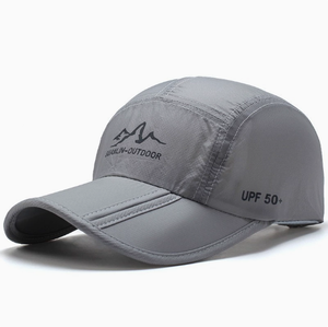 Casquette de baseball UPF 50+ à séchage rapide, légère, 5 panneaux, pour course en extérieur, pour hommes et femmes, respirante, protection solaire - Product Image 2