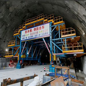 Professioneller Hydraulischer Tunnelwagen mit Nivelliersystem für Flache U-Bahn-Tunnelverkleidung - Product Image 6