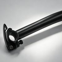 Batang Pengangkat Lengkung Lipat Baja Karbon 25.4mm untuk Sepeda Listrik Lipat