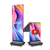 Pantalla LED Interior a Todo Color de Alta Calidad, 1920*640mm, Plegable, Portátil, Resolución 4K, HDR10+, para Publicidad