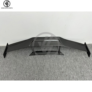 OD Style Dry Carbon Fiber <b>Rear</b> <b>Spoiler</b> for Lambo Huracan EVO 2019-2021 Carbon <b>Rear</b> Wing Car Body Kits Parts - Product Image 6