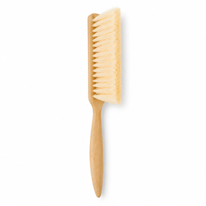Spazzola professionale in legno per barbiere con setole in nylon - Product Image 1