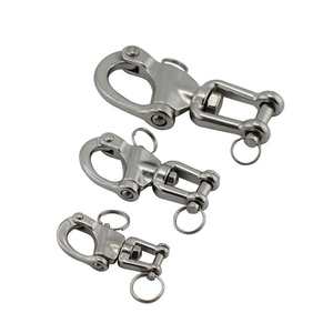 Phụ kiện biển thép không gỉ nhanh chóng phát hành lặn Clip Hàm xoay Snap còng cho thuyền buồm - Product Image 6