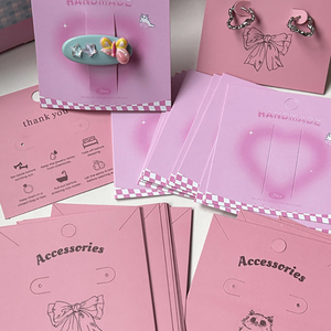 <span class=keywords><strong>Support</strong></span> <span class=keywords><strong>d</strong></span>'affichage pour boucles <span class=keywords><strong>d</strong></span>'oreilles, accessoire de boutique de bijoux <span class=keywords><strong>personnalisé</strong></span>, populaire, bon marché, rose vif - Product Image 5