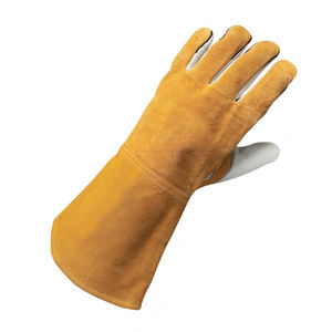 New Arrival High Quality Leather TIG <b>Welding</b> <b>Gloves</b> Safety Working <b>Gloves</b> Factory Supplier Industrial <b>Welding</b> <b>Gloves</b> - Product Image 4