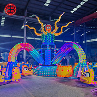 Manèges de parc d'attractions : Manège Happy Angry Octopus à vendre, Carrousel Octopus à vendre, Manège Octopus de fête foraine extérieur