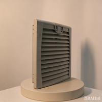 Ensemble de filtre de ventilation, utilisé pour refroidir et aérer l'armoire, peut être utilisé en conjonction avec un ventilateur.