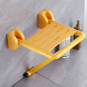 Youliang Bathroom <b>Folding</b> <b>Stool</b> Wall Mounted <b>Shower</b> Seat Anti Slip 120 Kg Capacity For Elderly Disabled Bathing Support - Product Image 1