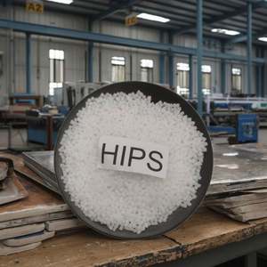 Granulés de plastique polystyrène HIPS en plastique recyclé et vierge à impact élevé/Vierge et recyclé - Product Image 1