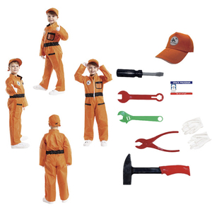 ของเล่นสวมบทบาทเพื่อการศึกษา,ชุดเล่นสมมุติคอสเพลย์อุปกรณ์เสริมเล่นบทบาทของเล่นแพทย์พยาบาลนักผจญเพลิงนักบินชุดทหารเรือ - Product Image 1