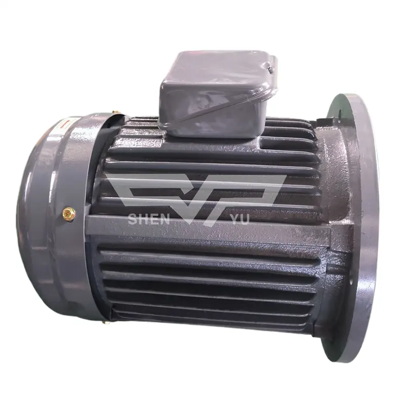 Motor elektrik induksi Servo AC 3 fase 1/ 2/ 3/ 5/7.5/10HP-4P harga rendah efisiensi kecepatan tinggi stabil untuk mesin hidrolik