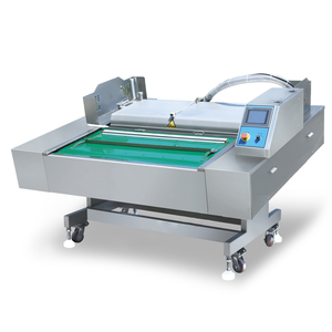 آلة تغليف فراغي أوتوماتيكية عالية السرعة مستمرة للدوران لمصانع تجهيز الأغذية الصغيرة والمتوسطة الحجم - Product Image 3