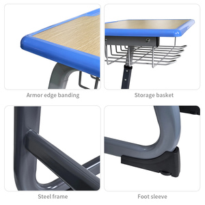 Tốt nhất bán Ergonomic đồ nội thất nhà nghiên cứu học tập bảng sinh viên Chiều cao có thể điều chỉnh lớn đọc viết bàn - Product Image 3