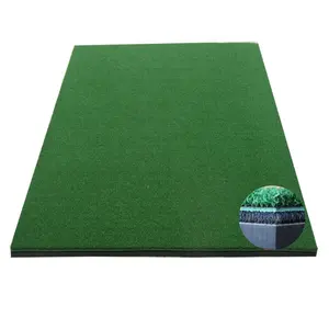 Tapete de prática resistente com absorção de choque para golfe, tapete de treino de chuva e treino de golfe