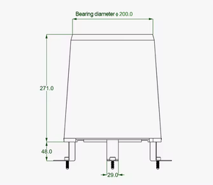Pluviomètre à godet basculant en acier inoxydable ZONEWU, outil de mesure météorologique précis Instrument météorologique fiable - Product Image 5