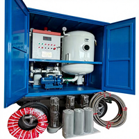 Nouvelle machine de purification d'huile hydraulique et de turbine par filtration sous vide avec déshydratation et séparation de l'eau, capacité 100L, usage industriel