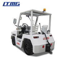 LTMG tracteur de remorquage d'avion avec chariots à bagages camions de remorquage d'avion à vendre