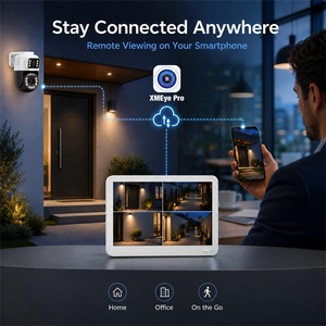 KERUI 8CH NVR 6MP PoEデュアルレンズセキュリティカメラ監視システム 11.6インチスクリーン 最大4Kモニター 18Mネットワークケーブル 250m XMEyeアプリ - Product Image 5