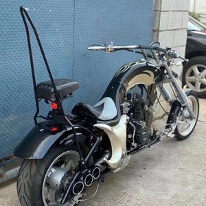 Motocyclette Wolverine Retro 200CC à deux cylindres d'occasion, élégante, de type locomotive, Motos à essence, Sportbikes populaires, Streebike - Product Image 3