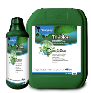 Fertilizante Líquido de Algas Marinas 100% Soluble en Agua con <span class=keywords><strong>NPK</strong></span> - Previene la Podridad de Raíces y Aumenta la Vida Útil de los Frutos - Product Image 3